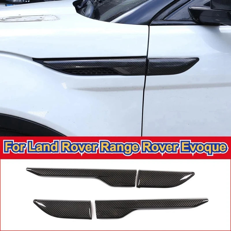 

Наклейка на решетку вентиляционного отверстия из углеродного волокна для Land Rover Range Rover Evoque 2012-2019