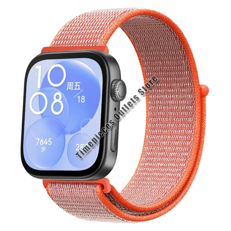 Breathable Nylon Loop Strap: Sport Replacement Wristband for Watch Fit Accessories