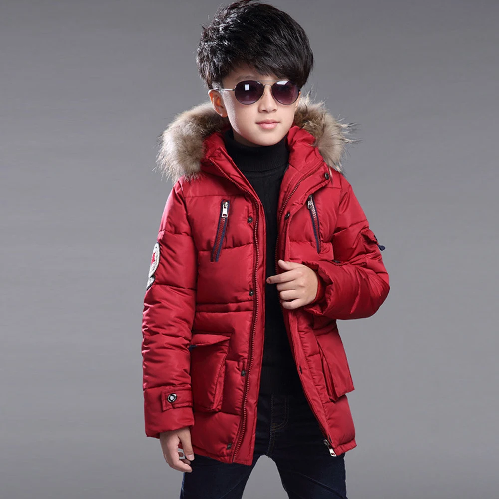 

Boy upset cotton-padded clothes qiu dong long coat to keep warm cuhk children children's clothes 5-14 years old