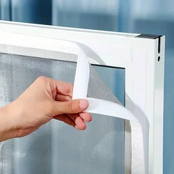 Enhanced Mosquito - Resistant Door and Window Screens - Versatile Sizing (White) - 105cm (White - 115cm)