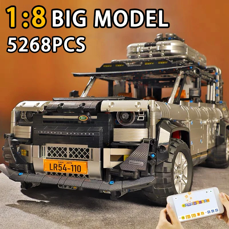 

Technical Remote Control Off-Road Racing Car Building Blocks City SUV Vehicle Model Bricks Toys For Kids Birthday Gifts MOC
