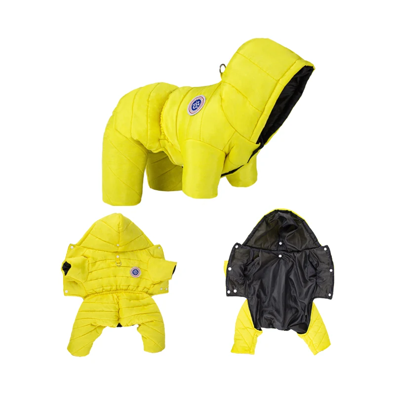 Winter Warm Dog Clothes for Small Medium Dogs Cat Waterproof Hoodies Puppy Down Jacket French Bulldog Parka Chihuahua Costume pet jacket