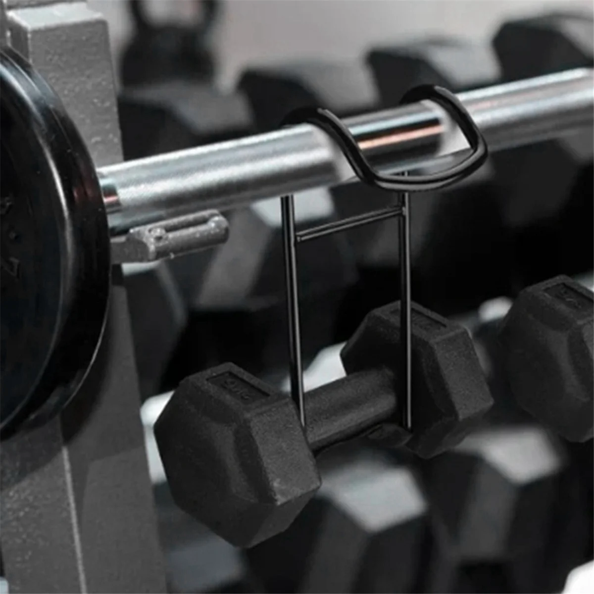 BAAU Dumbbell Hook Dumbbell Power Hook Anti-Slip Multifunctional Home Auxiliary Horizontal Bar Fitness