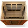 SAUNAS，3-Person Low EMF Far Infrared Sauna, Sauna Rooms 2
