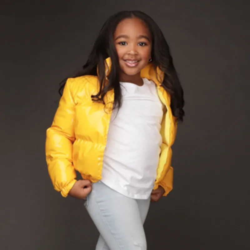 1-6Years Baby Girl Winter Parka Clothes Kids Down Jackets For Boy Girl Short Zipper Thick Coat For Children's Autumn Outerwear