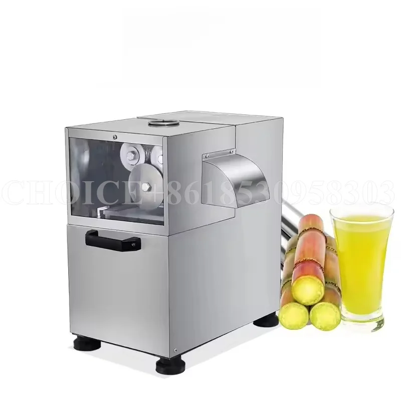 Commercial Sugar Cane Machine Four-Roll Table Stainless Steel Food Processor High Juice Rate Sugar Cane Juicing Price Machine 2