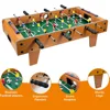 Football Table Mini Football Table Game Footballs Score Keepers Wood Soccer Table Top for Kids Family Night Parties Game Rooms 2