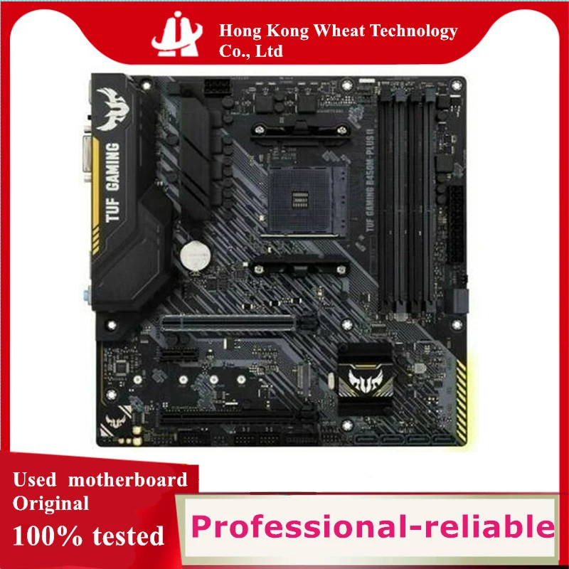 Amd B450 Tuf Gaming B450M-Plus Ii Scheda Madre Usata Presa Originale Am4 Ddr4 128Gb M.2 Nvme Usb3.0 Scheda Madre Desktop Sata3