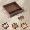 No logo empty box Solid Wood Storage Box Top Slide Personalized Gift Suitable for Ring Photo Wedding Christmas Gift Box Memorial 5