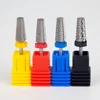 5 in 1 Nail Drill Bits Tungsten Steel Cross Teeth Manicure File Nail Cutter Acrylic or Hard Gel Nail Polish Remove Drill Bit 2