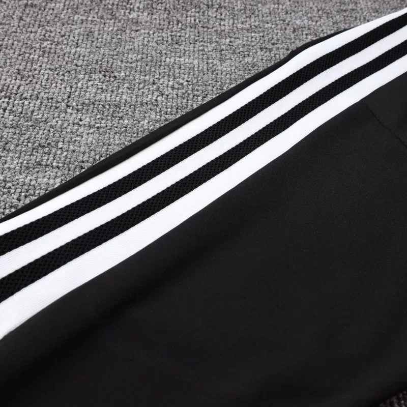 Adidas Soccer Jerseys Men Moisture-wicking Quick-dry Professional Fashionable Sportswear Training Suit Grey