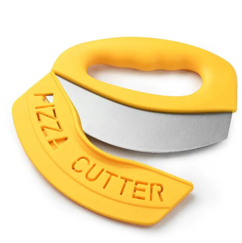 

Stainless Steel Cutter Chopper Pizza Cutter Vanilla Cheese Knife Multifunctional Slicer Baking Tool