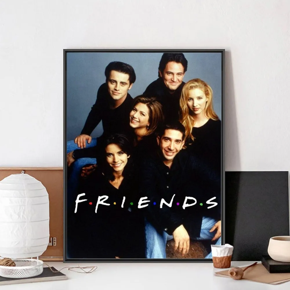 Poster Prints Movie Poster Vintage Posters Friends TV Show Poster No Framed Poster Kraft Club Bar Paper Vintage Wall Art Painting Bedroom Study Stickers
