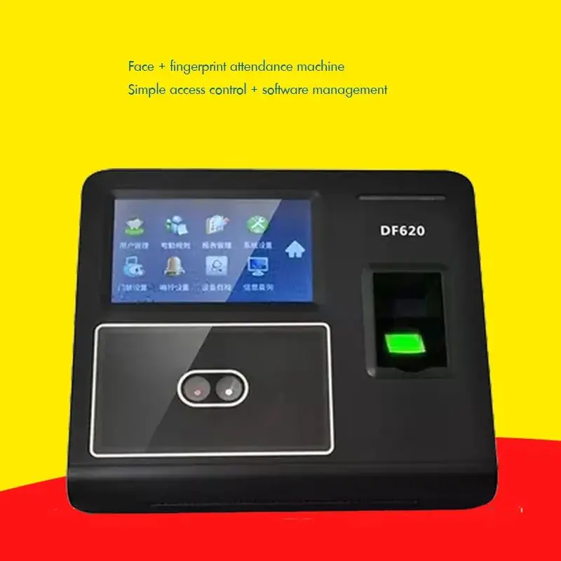 DF620 Biometric Face Attendance System Fingerprint Employee Attendace Management Device,Facial Recognition Access Controller