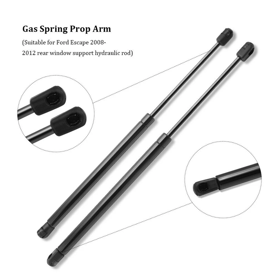 Lift Supports For 2008-2012 Ford Escape Rear Window – 2-Pack Struts
