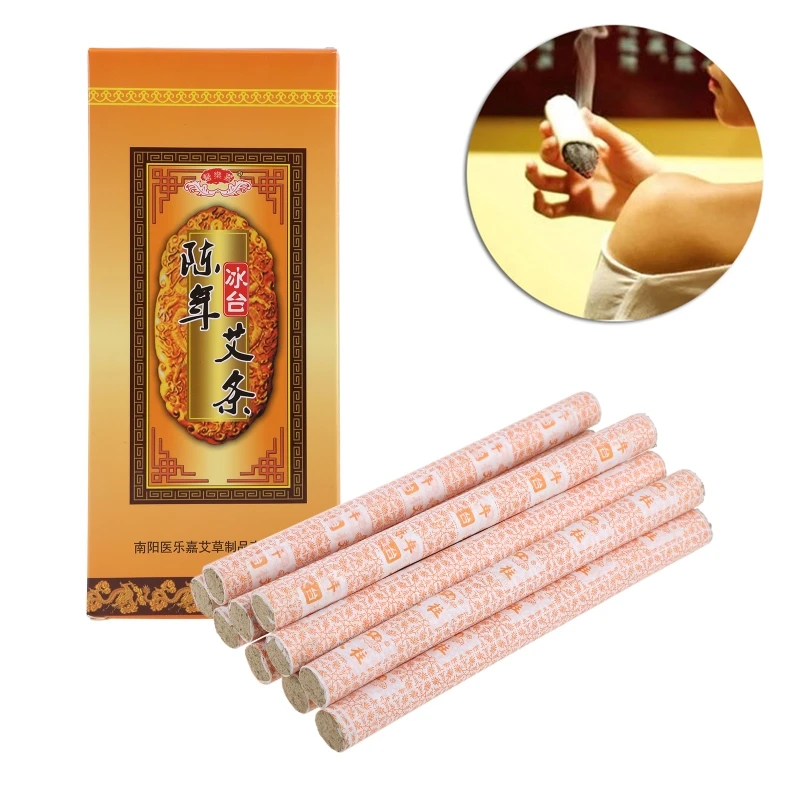 

Fifteen Years Aging Moxa Roll Stick Chinese Moxibustion Acupuncture Therapy