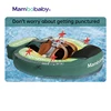 Mambobaby Baby Swimming Float With Sunshade For Infant Non-Inflatable Pool Accessories Outdoor Summer Play Water Games Floater 2