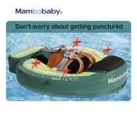 Mambobaby Baby Swimming Float With Sunshade For Infant Non-Inflatable Pool Accessories Outdoor Summer Play Water Games Floater 2