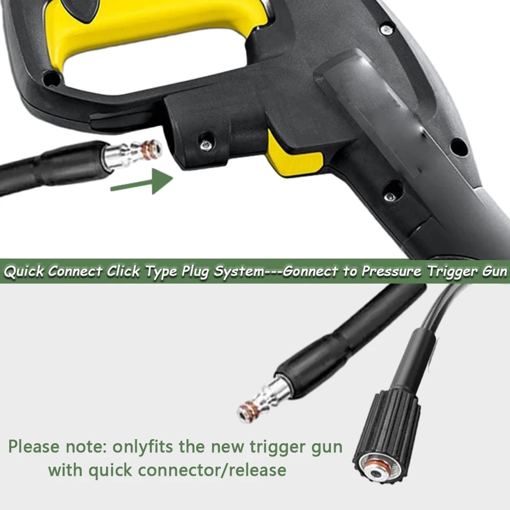 High Pressure Hose for Parkside Lavor PHD Portable Pressure Washer Car Wash Accessories Washing Gun Lance Connector Quick Hose 5