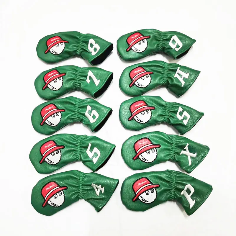 Pu Leather Golf Irons Cover Pu Leather Golf Accessory Pu Leather