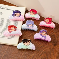 1PC/7PCS KPOP Witch Hunter Group cute hair claws, multi-functional hair accessories