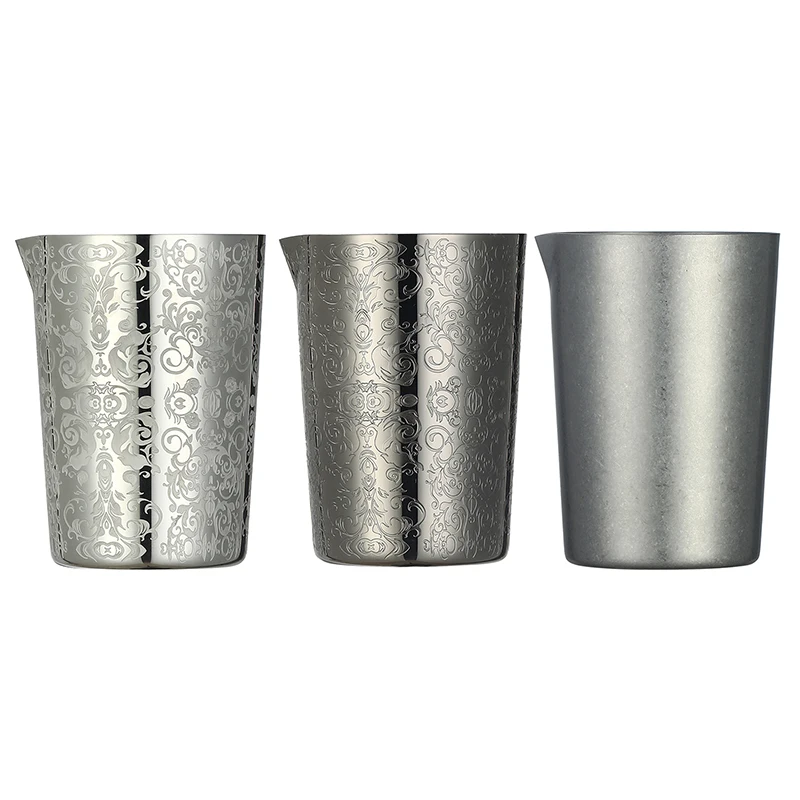 cocktail mixing tin 500ml Stainless Steel Stirring Tin Mixing Glass Preferred by Pros and Amateurs Alike Make Your Own Specialty Cocktails