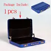 Mini Suitcase Password Cash Money Box Dolls Furniture Model Pretend Play Game Toys For Dollhouse Aceessories Kids Gift 5