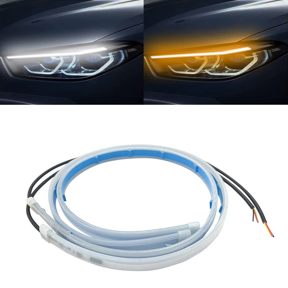 Гибкая светодиодная лента для дневных ходовых огней, 2 шт. Гибкая светодиодная лента для дневных ходовых огней, 2 шт.
