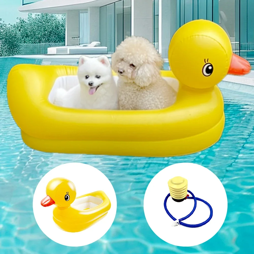 Pet Summer Water Toy Dog Inflatable Tub Puppy Cat Bath Living