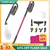 QWSchenley Steam Mop Cleaner with Detachable Handheld Steamer Tiles,7-in-1 Multi-purpose Accessories and Washable Microfiber Pad 1