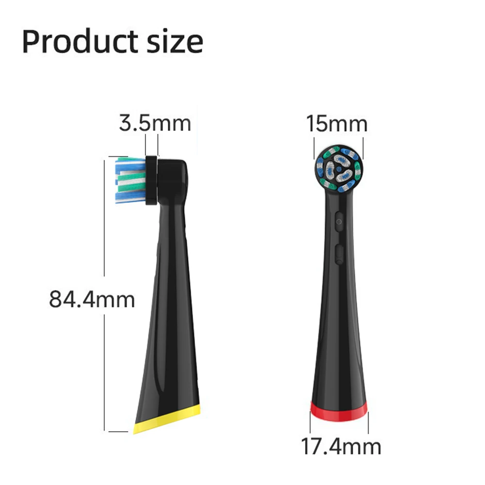 Gentle Care Ultimate Clean Radiant White Toothbrush Heads for Electric Toothbrushes