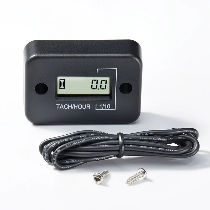 Tachometer Hour Meter ZSB-01/ 4or2 Waterproof LCD Display Stoke for Motorcycle ATV Snowmobile Marine Boat Ski Gasoline Engine tachometer gauge,engine tachometer,tachometer meter,engine hour meter