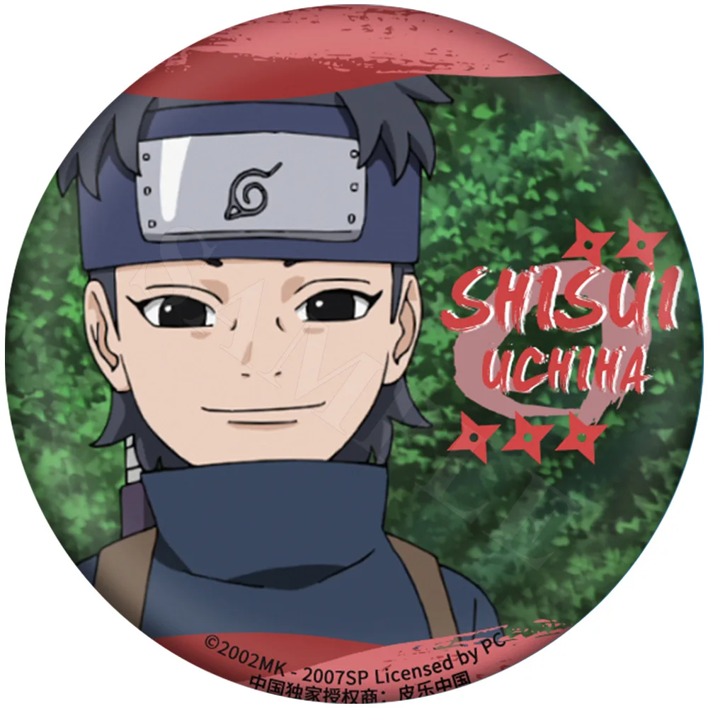 Officially Licensed Naruto Character Cosplay Badge Collection