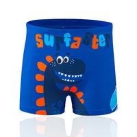 New Children's Swimming Trunks Boys Middle and Small Children Multicoloured Cartoon Animal Flat Swimming Trunks Beach Trousers 3