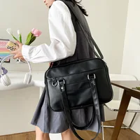 Japanese Style JK Bag Women High School Student Uniform Bag PU Leather Shoulder Bag Women Simple Handbags Crossbody Bags Itabag - Image 5