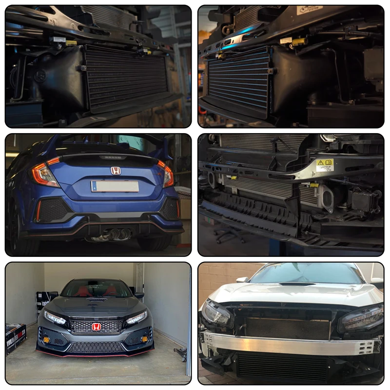 Turbo Intercooler For 2016-2019 Honda Civic 1.5L - Charge Air Cooler Replacement
