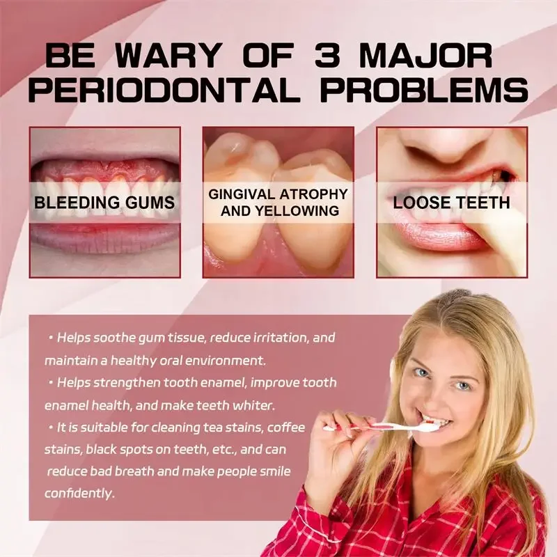 SP-8 Probiotic Toothpaste Whiten Tooth Remove Fresh Breath Clean Mouth Prevent Periodontitis Soft Foam Oral Tooth Care Products teeth whitening product teeth whitening essence teeth health product