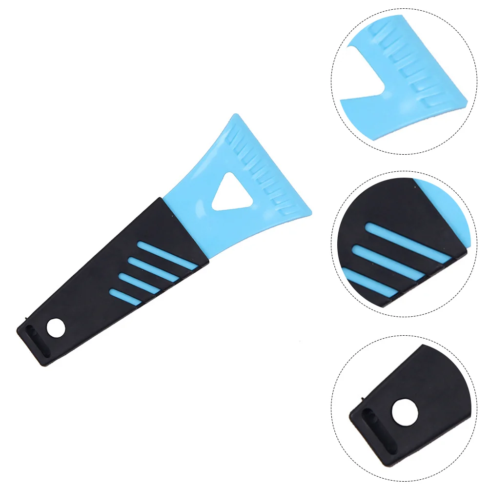 

2 Pcs Mini Plastic Spatula Ice Scraper Snow Freezer Windshield Cleaning Tool Pp Removal Removing