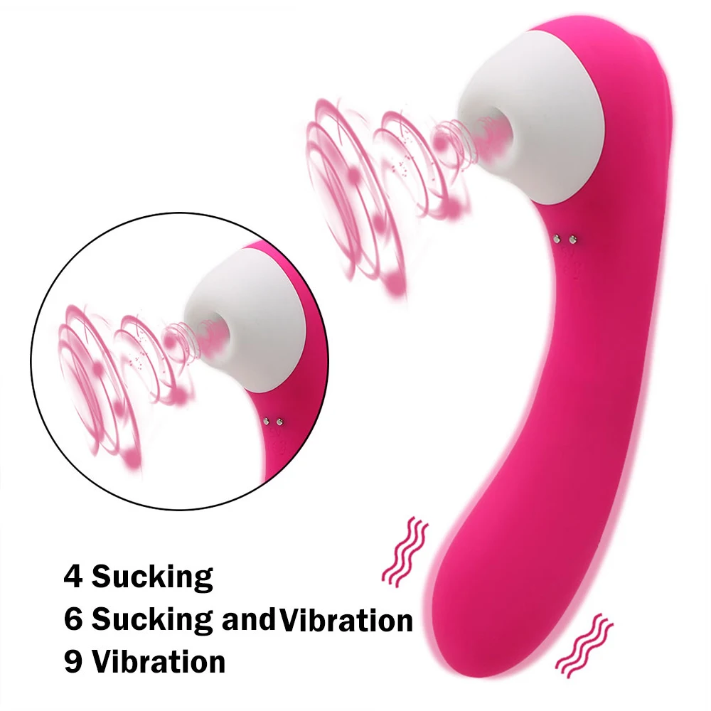 Stimulateur de clitoris à succion de mamelon, massage du point G, gode vibrateur, succion de langue, jouets pour femmes, sexe oral_voghion.com