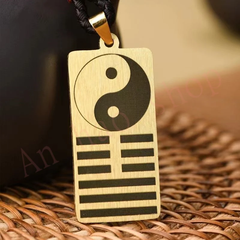 

Подвеска Тай гуа земля и небо, женская и Мужская подвеска, Taoist jewelry