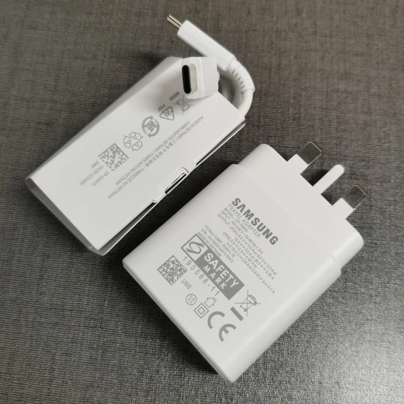 UK Plug 45W Super Fast Charger Power Adapter