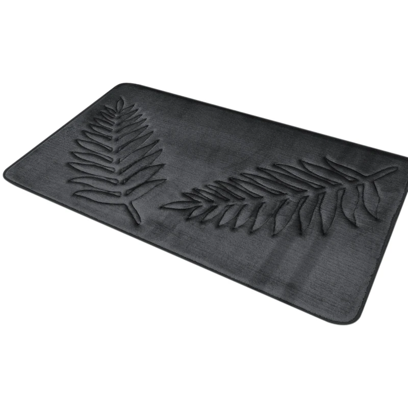 Коврики для ванной с эффектом памяти Leaf Bath Mat Нескользящий сильно ...