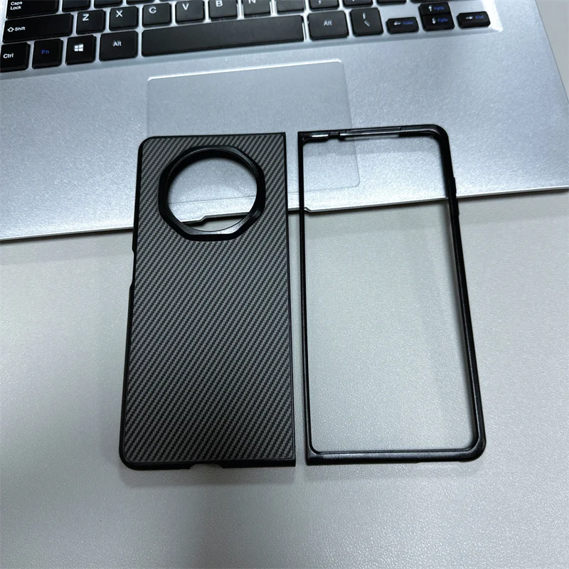 Carbon Fiber Magnetic Wireless Charging Protective Case for Huawei Honor Magic V3