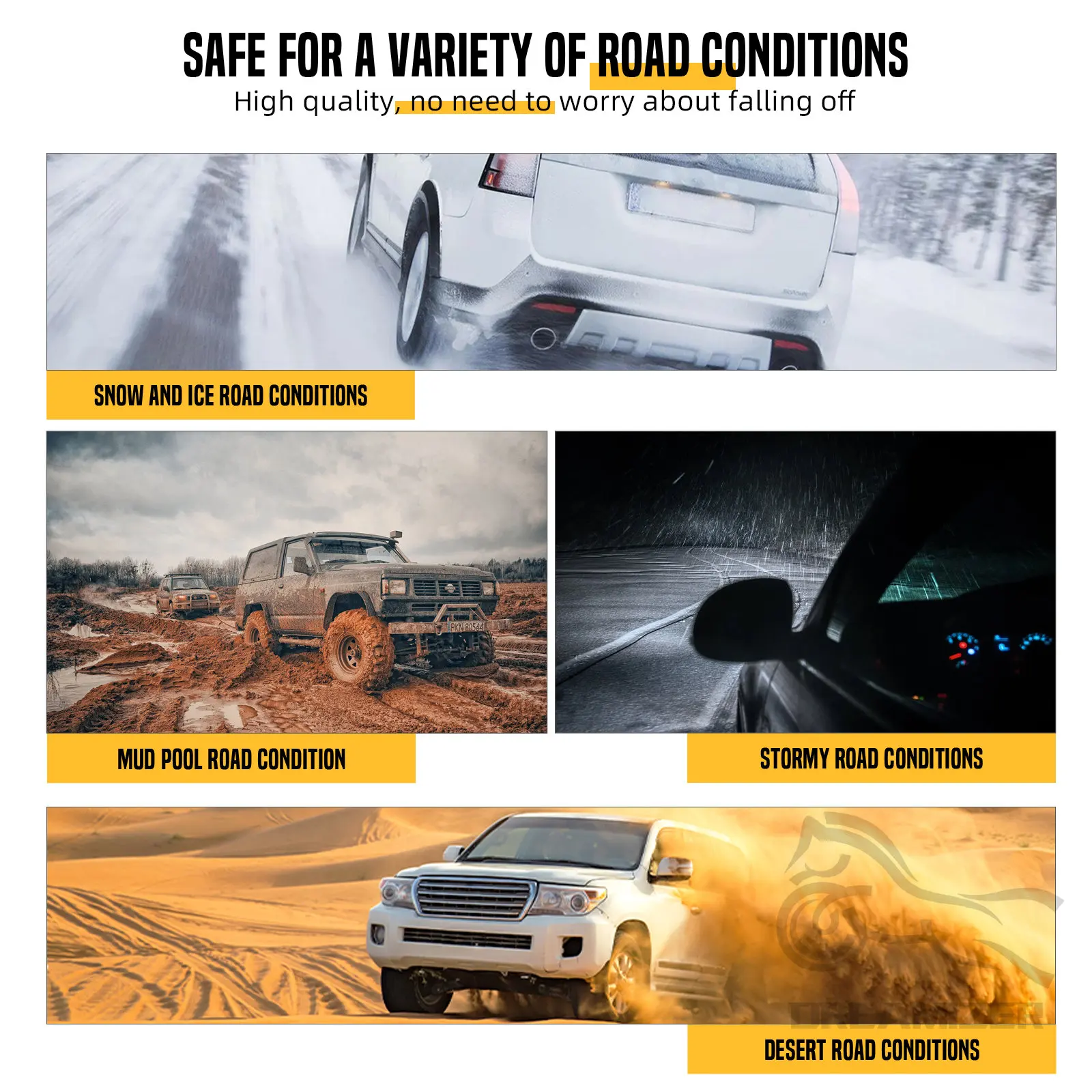 10Pcs Snow Chains Car Anti-Skid Tire Ice Chains Fit For Cars SUV/Truck  Universal Anti-Skid Device Snow Escape - AliExpress