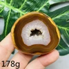 Natural Gemstone Geode Agate Polished Colorful Crystal Original Mineral Specimen Home Room Decoration Energy Healing 5