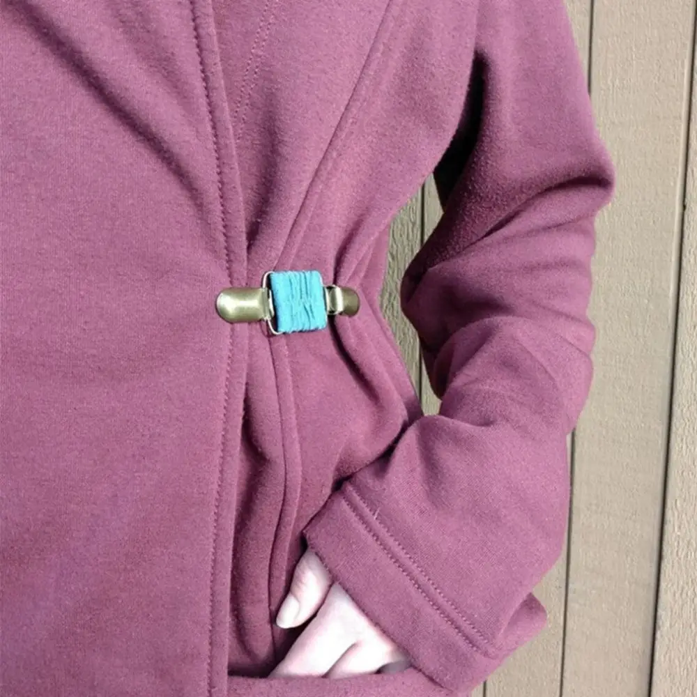 Farbe Kleid Clips zurück Cinch für Frauen Kinder Cardigan Kragen Clips, um Kleid fit Kleid Cinch Clips Shirt Clips Schal Clip zu straffen – Detail 13