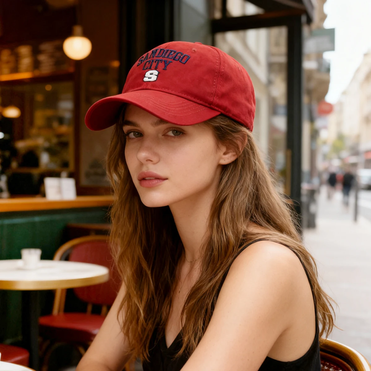 Hard-Brimmed Baseball Cap for Women 2025 New Style Deep Crown Wide Brim Large Head Circumference Face-Slimming Duckbill Cap for Men Sun Protection Hat for Hiking