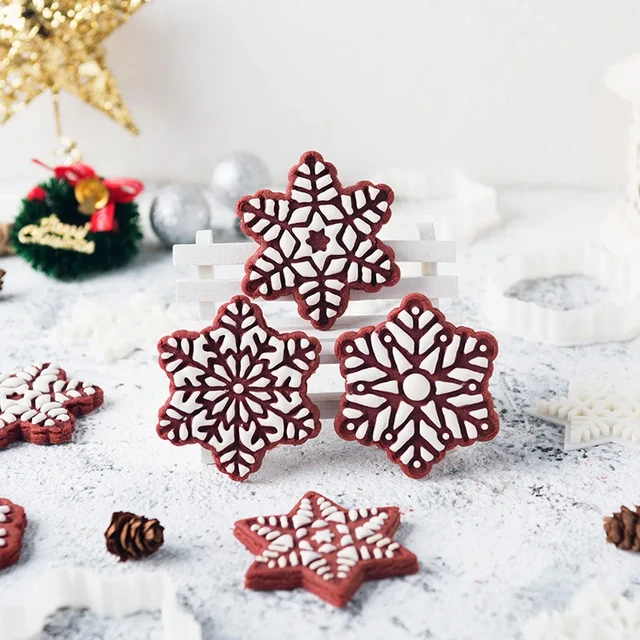 Snowflake Shape Cake Mold, Christmas Chocolate Mold, DIY Silicone Baking  Molds, Christmas Decorations, Bakery Accessories - AliExpress