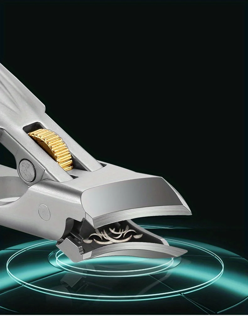 2023 neue Nagel knipser mit Nagel feile Set Sicherheits ausrüstung Verriegelung Zehen nagel knipser für dicke Nägel Hochleistungs-Fingernagel schneider – Detail 10