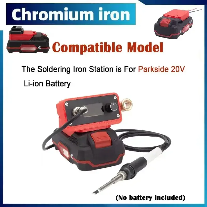 Usb Per Batteria Parkside X20V Adattatori Per Caricabatterie Ad Alte Prestazioni Per Stazione Di Saldatura Parkside (Senza Batteria)